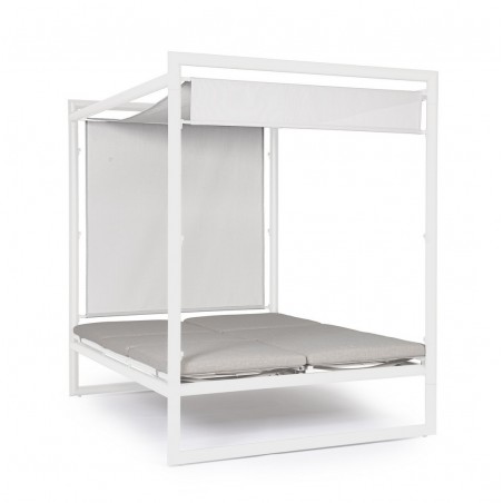 Bizzotto Łóżko Ogrodowe Konnor Białe