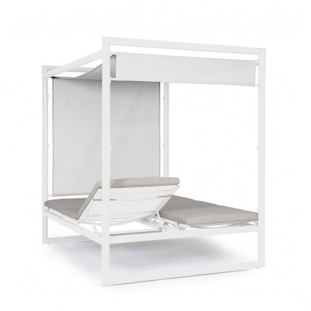 Bizzotto Łóżko Ogrodowe Konnor Białe