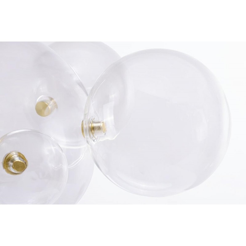 Moosee Lampa Wisząca Capri 6 Złota - 60   Led, Alumiumium, Szkło