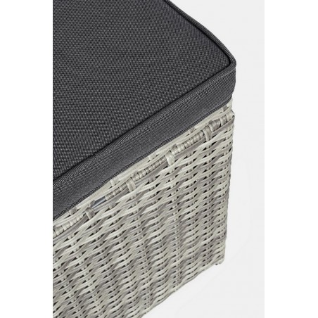 Bizzotto Zestaw Wypoczynkowy Ogrodowy     Ariel Szary