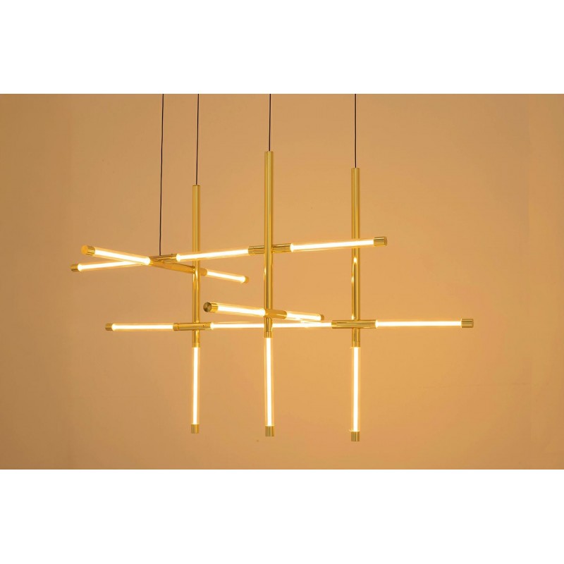 Moosee Lampa Wisząca Mikado S Złota