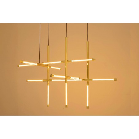 Moosee Lampa Wisząca Mikado S Złota