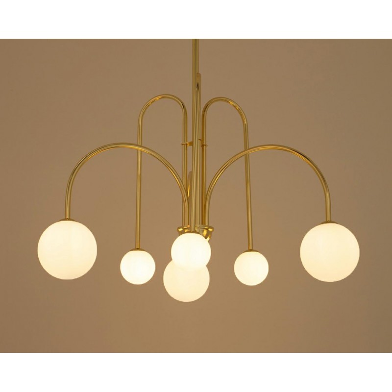 MOOSEE lampa wisząca NERI złota