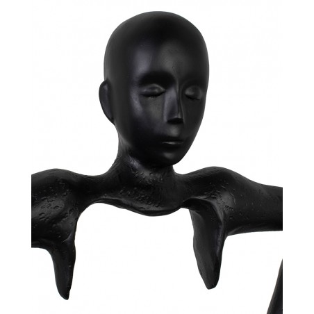 Moosee Lampa Podłogowa Human Houdini      Czarna