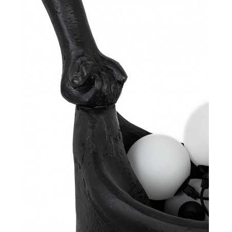 Moosee Lampa Podłogowa Human Houdini      Czarna