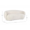 Bizzotto Sofa 2-Osobowa Tecla Beżowa