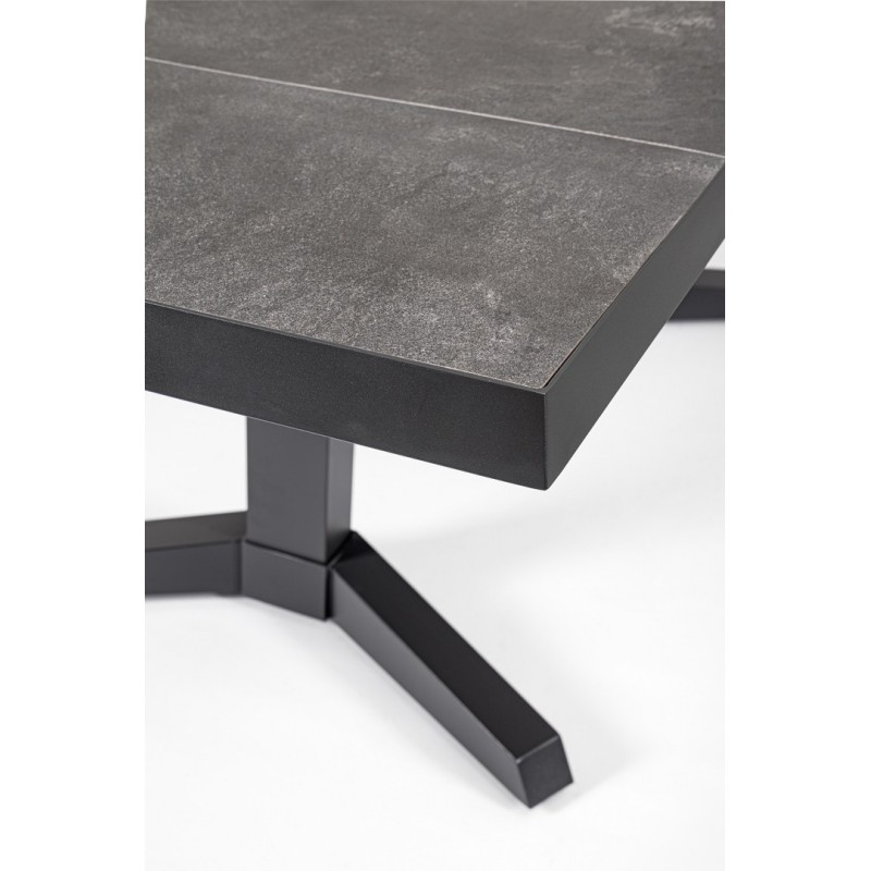 Bizzotto Stół Ogrodowy Robert Antracyt    (Rozkładany)