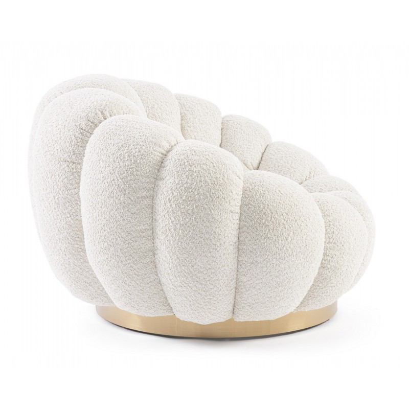 Bizzotto Fotel Obrotowy Florel Naturalny