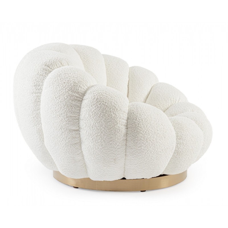 Bizzotto Fotel Obrotowy Florel Biały