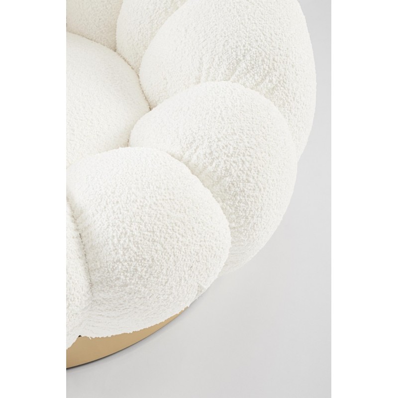 Bizzotto Fotel Obrotowy Florel Biały