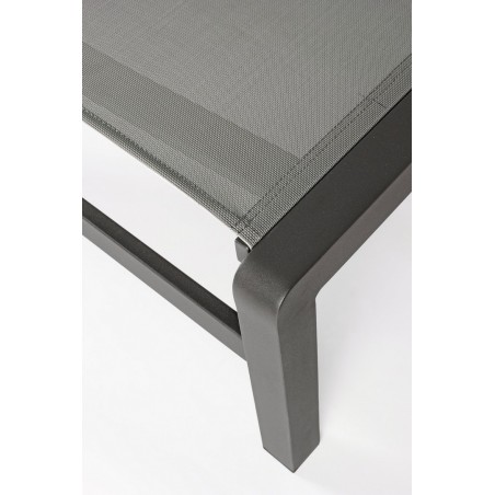 Bizzotto Leżak Ogrodowy Konnor Czarny