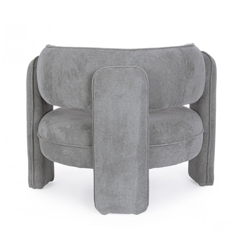 Bizzotto Fotel Aisha Ciemny Szary