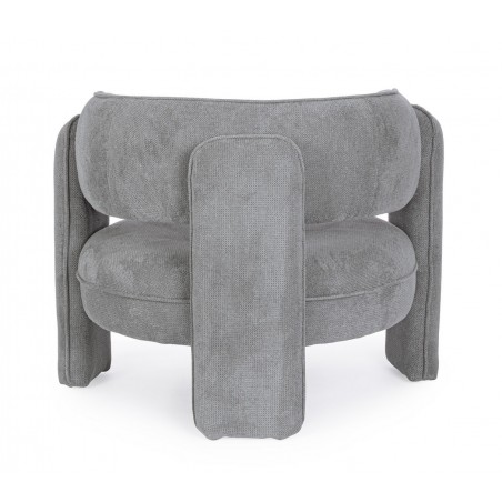 Bizzotto Fotel Aisha Ciemny Szary