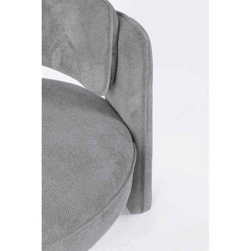 Bizzotto Fotel Aisha Ciemny Szary