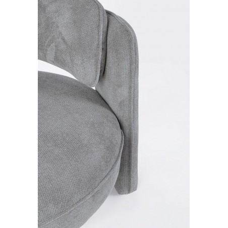 Bizzotto Fotel Aisha Ciemny Szary