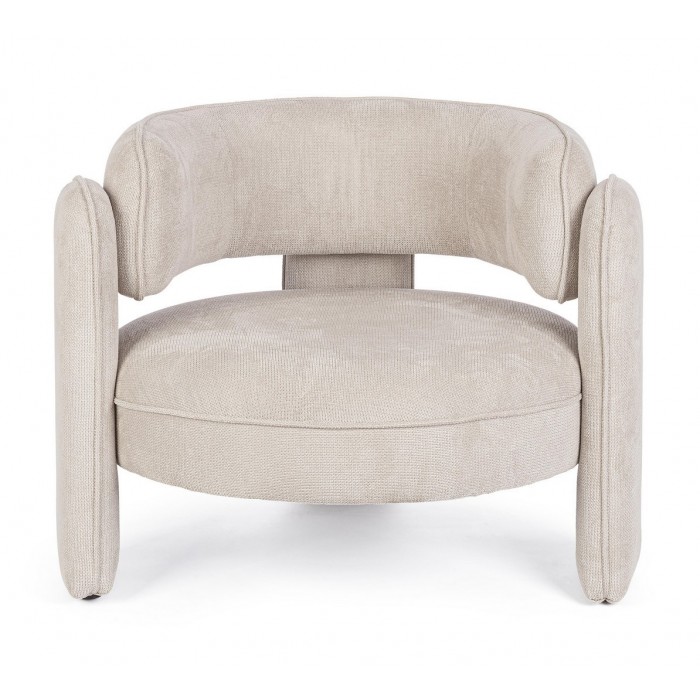 Bizzotto Fotel Aisha Beżowy