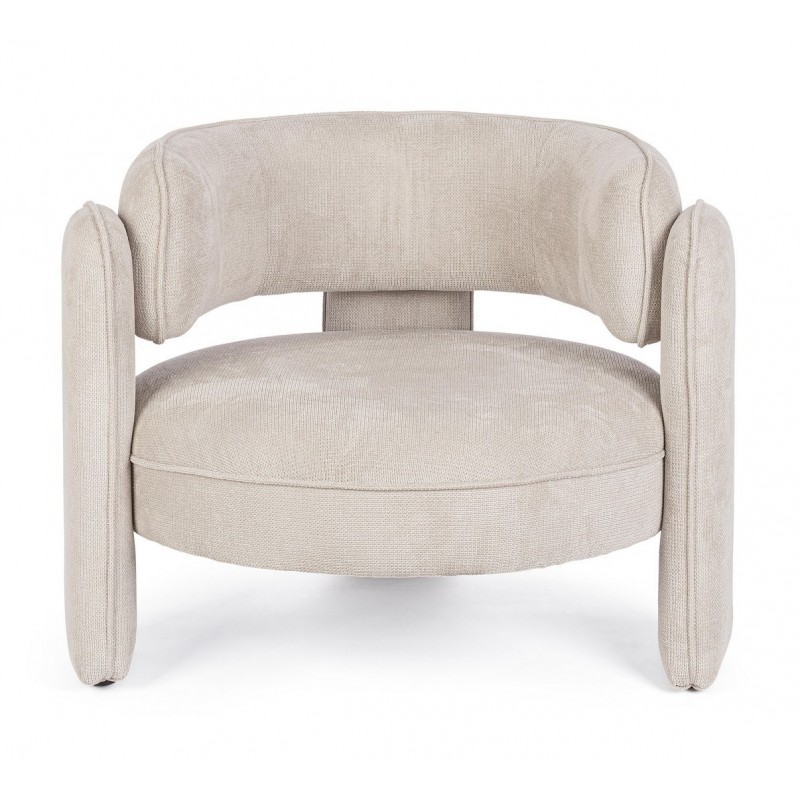 Bizzotto Fotel Aisha Beżowy