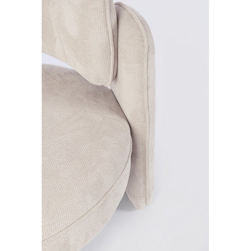 Bizzotto Fotel Aisha Beżowy