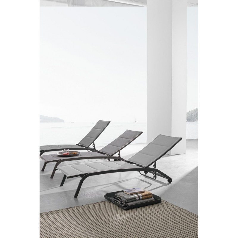 Bizzotto Leżak Ogrodowy Cleopas Antracyt