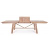 Bizzotto Stół Ogrodowy Maryland 220-300 Naturalny (Rozkładany)