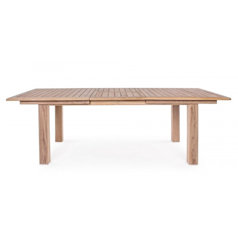 Bizzotto Stół Ogrodowy Maryland 180-240   Naturalny (Rozkładany)