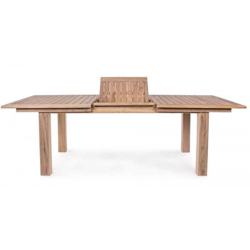 Bizzotto Stół Ogrodowy Maryland 180-240   Naturalny (Rozkładany)