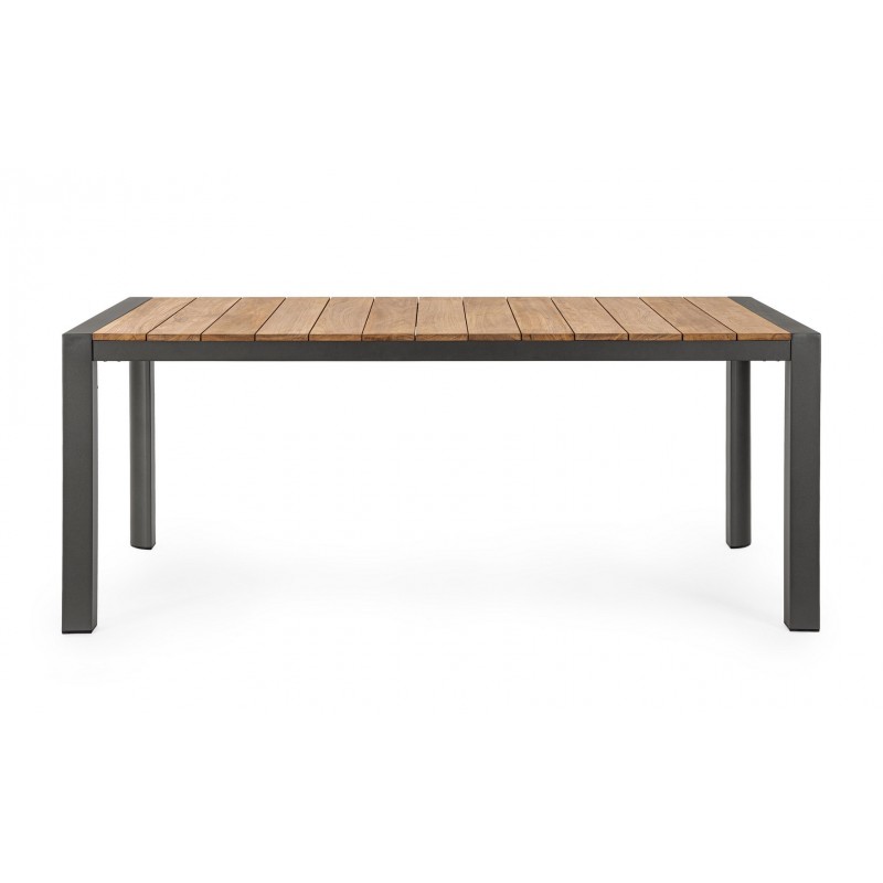 Bizzotto Stół Ogrodowy Cameron 180        Naturalny / Czarny