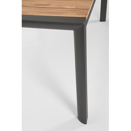 Bizzotto Stół Ogrodowy Cameron 180        Naturalny / Czarny