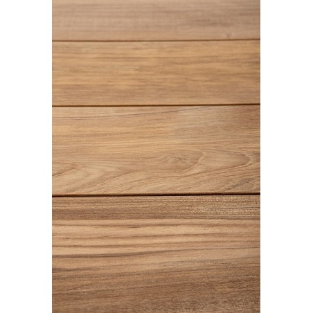 Bizzotto Stół Ogrodowy Cameron 180        Naturalny / Czarny