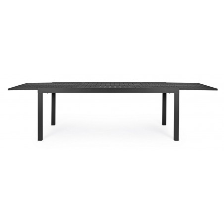 Bizzotto Stół Ogrodowy Hilde 200-300      Ciemny Szary (Rozkładany)
