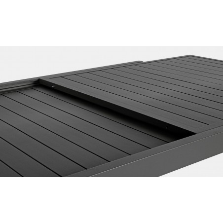 Bizzotto Stół Ogrodowy Hilde 200-300      Ciemny Szary (Rozkładany)