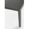 Bizzotto Stół Ogrodowy Hilde 200-300 Ciemny Szary (Rozkładany)