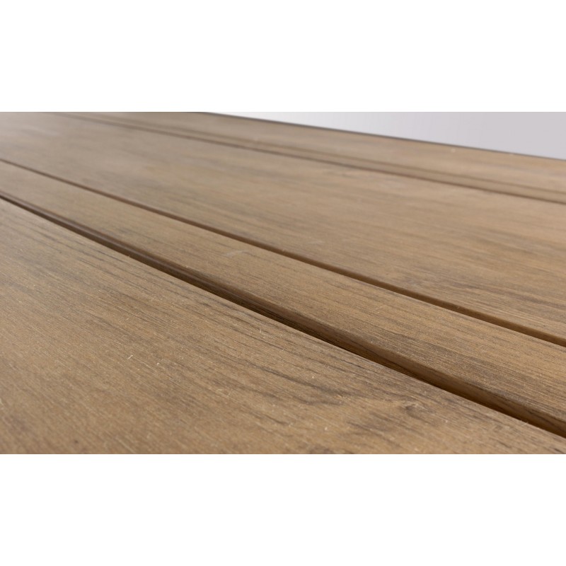 Bizzotto Stół Ogrodowy Elias 198          Naturalny / Czarny