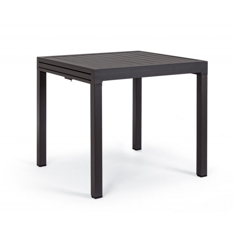 Bizzotto Stół Ogrodowy Pelagius 83-166    Ciemny Szary (Rozkładany)