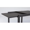 Bizzotto Stół Ogrodowy Pelagius 83-166    Ciemny Szary (Rozkładany)