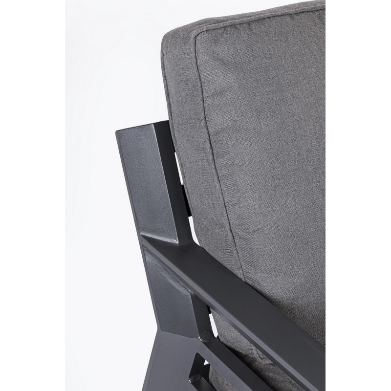 Bizzotto Zestaw Ogrodowy Hendrix Ciemny   Szary