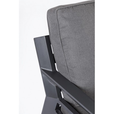 Bizzotto Zestaw Ogrodowy Hendrix Ciemny   Szary