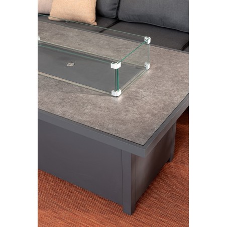 Bizzotto Zestaw Ogrodowy Hendrix Ciemny   Szary