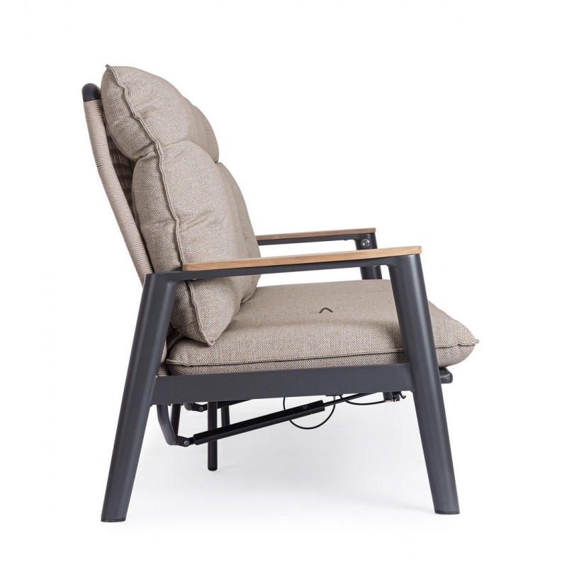 Bizzotto Sofa 3-Osobowa Ogrodowa Miguel   Beżowa