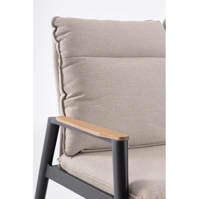 Bizzotto Sofa 3-Osobowa Ogrodowa Miguel   Beżowa