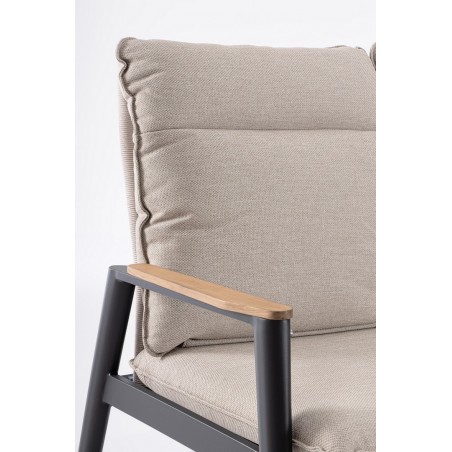 Bizzotto Sofa 3-Osobowa Ogrodowa Miguel   Beżowa