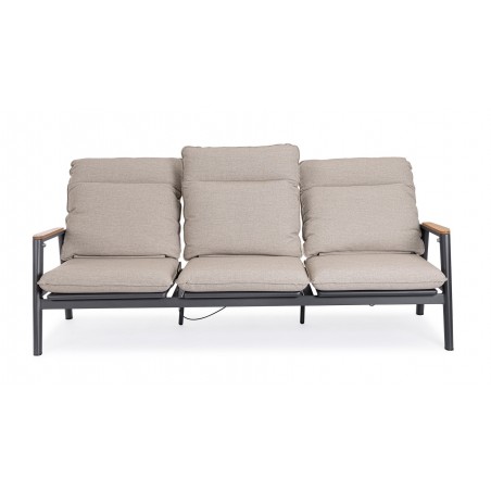 Bizzotto Sofa 3-Osobowa Ogrodowa Miguel   Beżowa