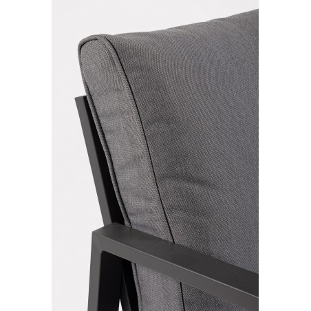 Bizzotto Zestaw Ogrodowy Hilde Ciemny     Szary