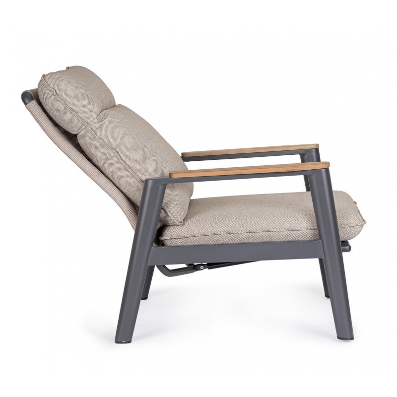 Bizzotto Fotel Ogrodowy Miguel Beżowy