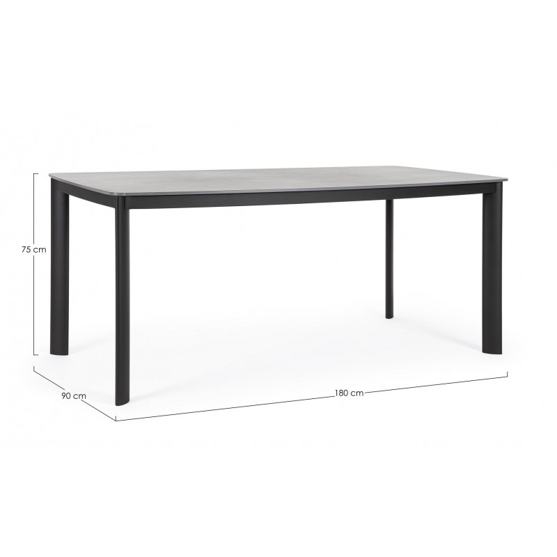 Bizzotto Stół Ogrodowy Alcora 180         Antracyt