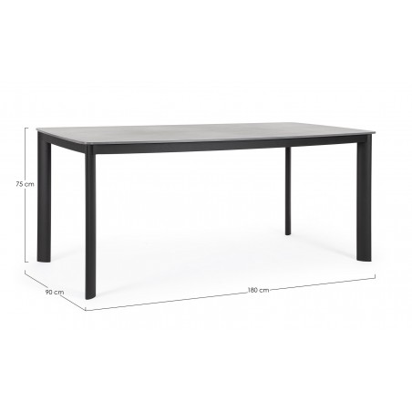 Bizzotto Stół Ogrodowy Alcora 180         Antracyt