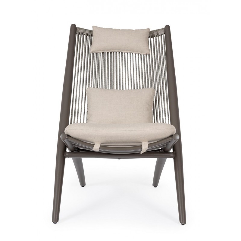 Bizzotto Fotel Ogrodowy Aloha Brązowy