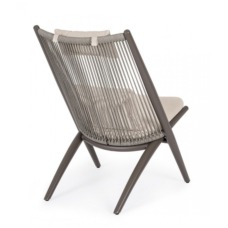 Bizzotto Fotel Ogrodowy Aloha Brązowy