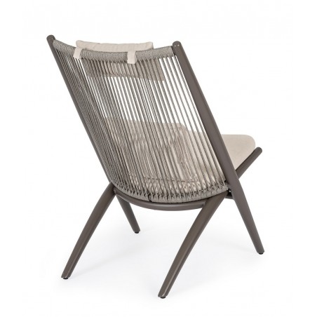 Bizzotto Fotel Ogrodowy Aloha Brązowy