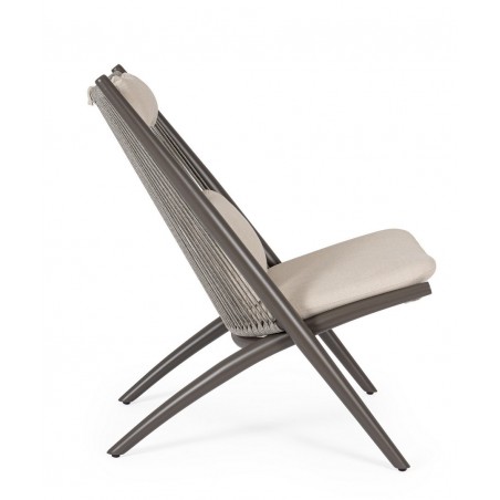 Bizzotto Fotel Ogrodowy Aloha Brązowy